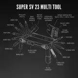 Мультитул Lezyne Super V22/V23, чёрный — фото 4