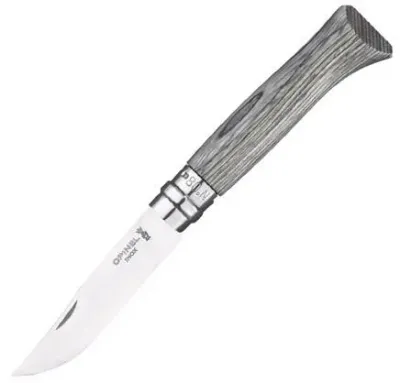 Нож складной с темляком Opinel Colorama N08
