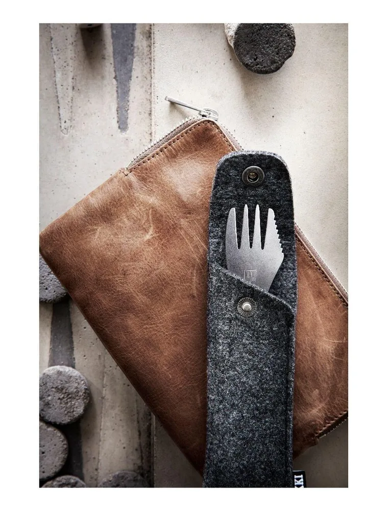 Ложка-вилка туристическая Light My Fire Eco Spork Titanium