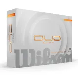 Мячи для гольфа Wilson Duo Soft, 12 штук, Оранжевый — фото 1