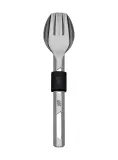 Набор столовых приборов Esbit Cutlery Set с силиконовой лентой L, черный — фото 3