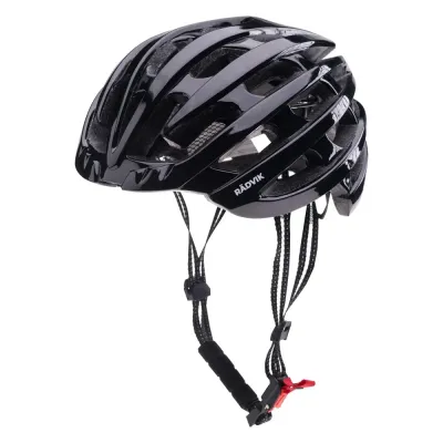Шлем велосипедный шоссейный Radvik Peleton, 58-60 cm, Чёрный