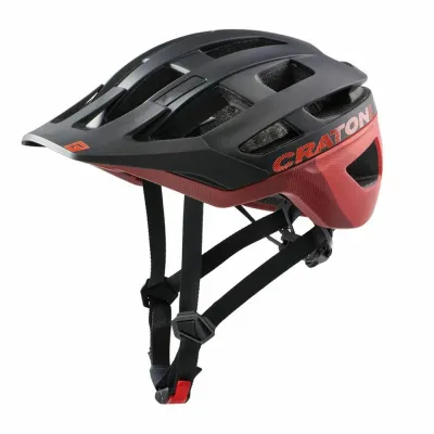 Шлем велосипедный MTB Cratoni AllRace черный