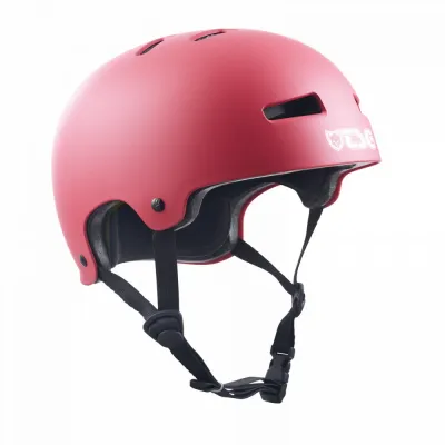 Шлем защитный TSG Evolution Solid Color Satin Gentle Red