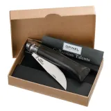 Opinel Нож складной Luxury с рукоятью из чёрного дерева No.08 — фото 3