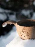 Кружка туристическая Kupilka 21 Moomin Snorkmaiden (0,21 л) коричневая — фото 3