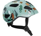 Шлем велосипедный детский Lazer Pnut 2.0 KinetiCore Sealife зеленый — фото 1