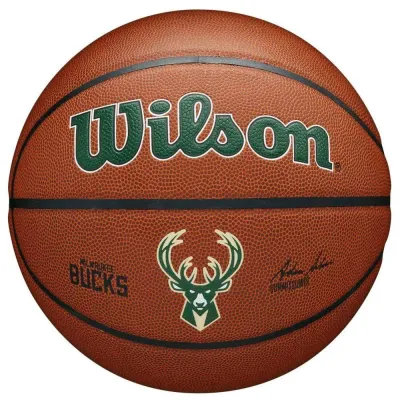 Мяч баскетбольный Wilson Team Alliance Milwaukee Bucks Ball размер 7
