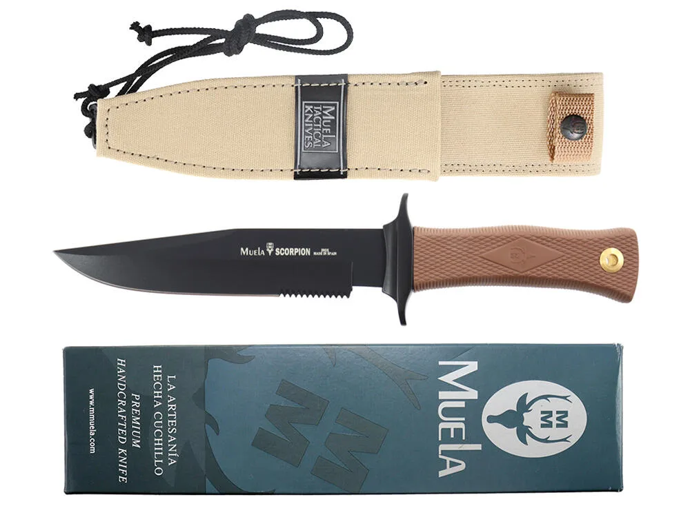 Нож survival Muela Scorpion 180 мм с чехлом