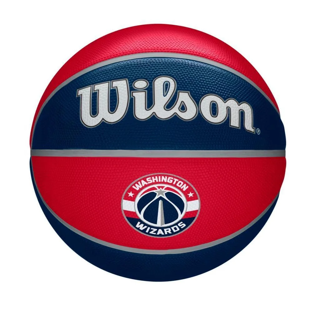 Мяч баскетбольный Wilson NBA Team Washington Wizards, размер 7