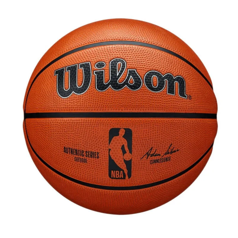 Мяч баскетбольный Wilson NBA Authentic Series Outdoor, размер 6