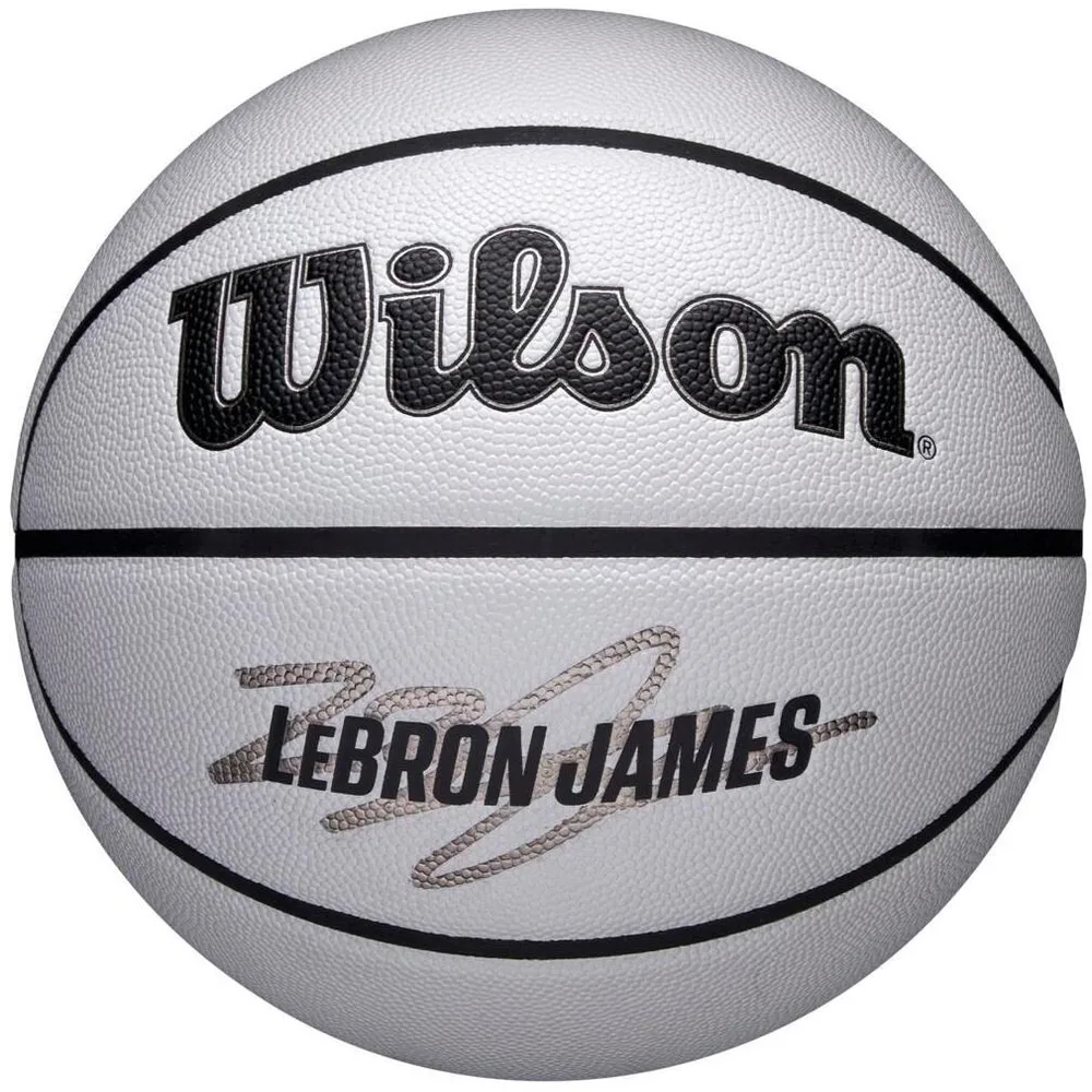 Мяч баскетбольный Wilson NBA Player Icon UV LeBron James, размер 7