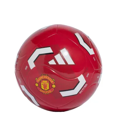 Мяч футбольный Adidas Manchester United Home Club, 5, Красный