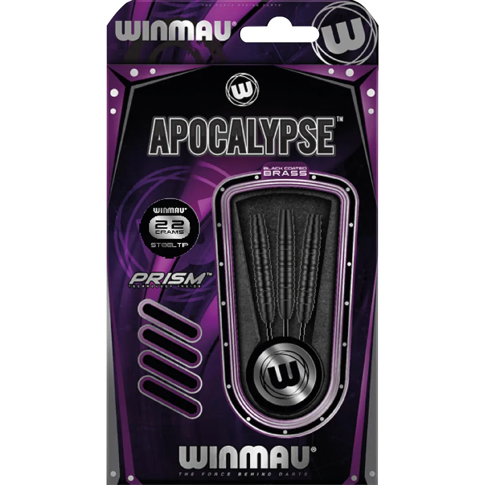 Дротики со стальным наконечником Winmau Apocalypse Brass