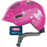 Шлем детский прогулочный Abus Smiley 3.0 с блестящей бабочкой — фото 1