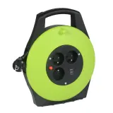 Удлинитель на катушке Germina 10 м с USB, 3 розетки, 16 А — фото 1