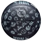 Мяч баскетбольный Wilson NBA All Team, размер 7, чёрный — фото 2