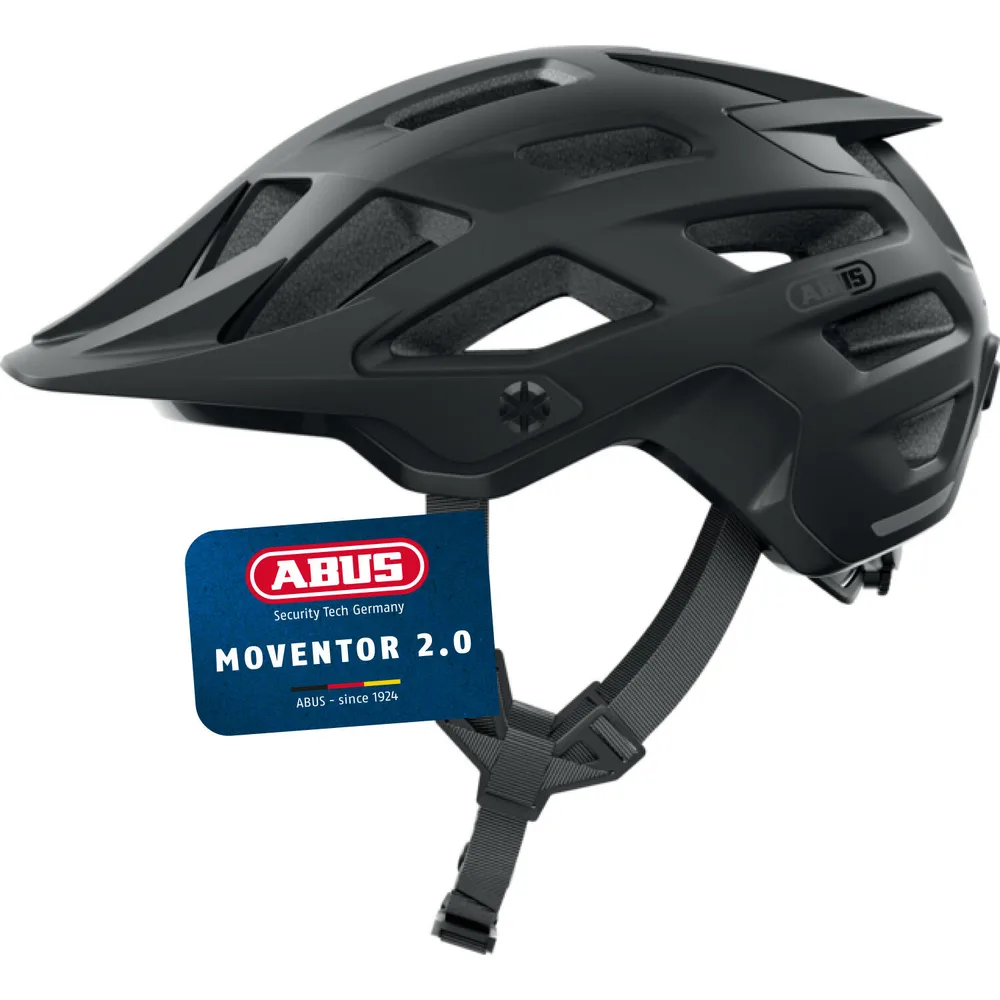 Шлем велосипедный Abus Moventor 2.0 для маунтинбайка черный