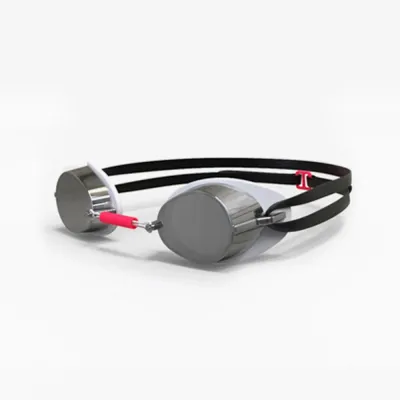 Очки для плавания Decathlon шведки с зеркальными линзами