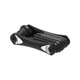 Мультитул велосипедный Lezyne RAP II-12 чёрный с хромом — фото 1