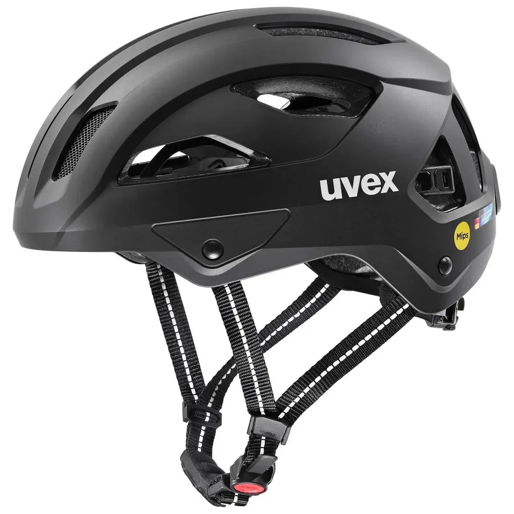 Шлем велосипедный городской Uvex City Stride Mips Hiplok