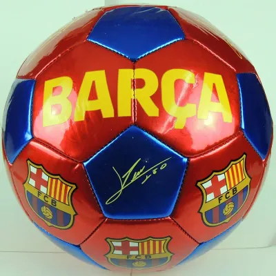 Мяч футбольный FC Barcelona, Красный