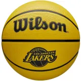 Мяч баскетбольный Wilson NBA Team Tribute Solid Los Angeles Lakers размер 5 — фото 1