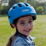 Шлем велосипедный детский Abus Smiley 3.0 Blue Whale, размер M 50-55 см — фото 6