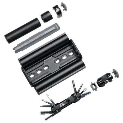 Набор велоинструмента Crankbrothers S.O.S. TT17 Twin Tube в тубусе