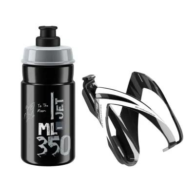 Флягодержатель с флягой Elite Ceo, 350ML, Чёрный