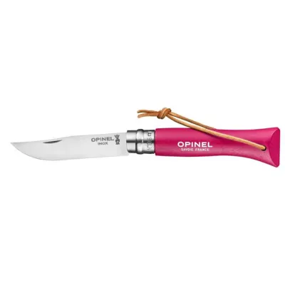 Нож Opinel Inox Colorama N06 Strawberry
