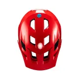 Шлем велосипедный Leatt MTB All Mountain 1.0 красный, 51-55 cm, Красный — фото 5