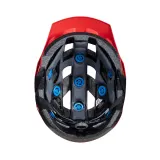 Шлем велосипедный Leatt MTB All Mountain 1.0 красный, 51-55 cm, Красный — фото 6