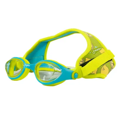 Очки для плавания детские FINIS DragonFlys, Один размер, Жёлтый
