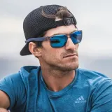 Очки Julbo Renegade поляризационные, серо-синие, категория 3 — фото 6