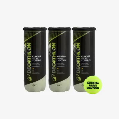 Мячи для падела Kuikma PB Control, упаковка из 3 банок