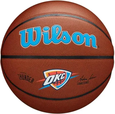 Мяч баскетбольный Wilson NBA Team Alliance Okc Thunder