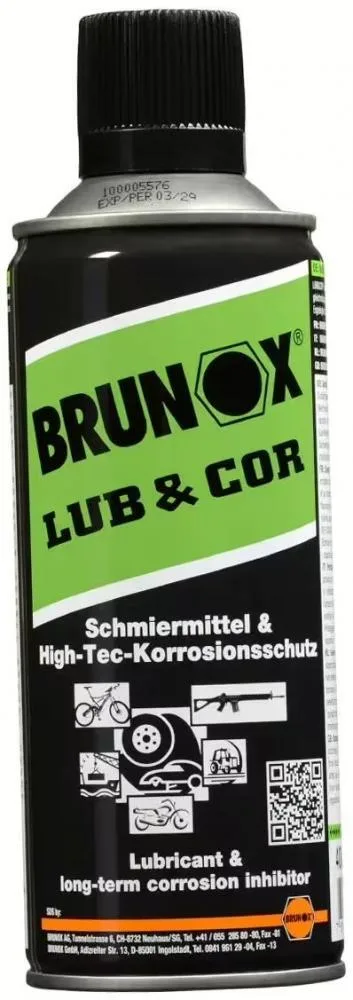 Антикоррозийное средство и смазка Brunox Lub Cor 400 мл