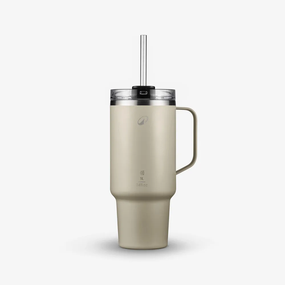 Термокружка Quechua 900, 1 л, нержавеющая сталь