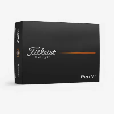 Мячи для гольфа Titleist Pro V1 белые, 12 шт