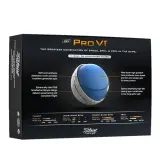 Мячи для гольфа Titleist Pro V1 белые, 12 шт — фото 5