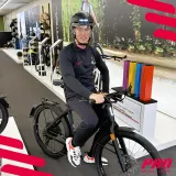 Шлем велосипедный Pro Sport Lights Speed Pedelec с визором и наушниками — фото 7