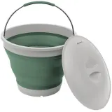 Ведро складное Outwell Collaps Bucket с крышкой зелёное — фото 1