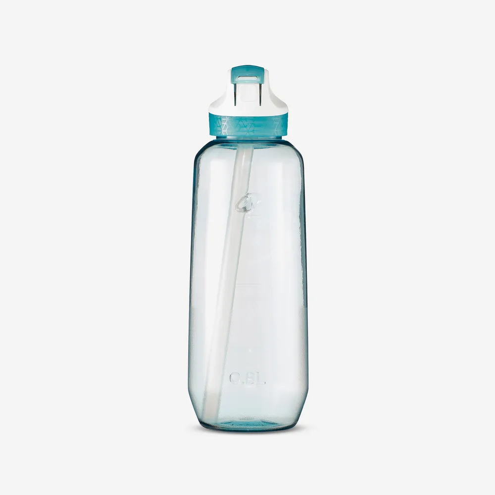 Бутылка туристическая Quechua Ecozen 0,8 л с трубочкой и мундштуком