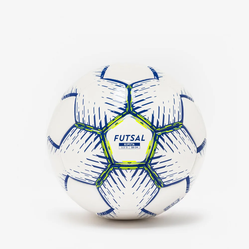Мяч футбольный для футзала гибридный Kipsta, размер 3