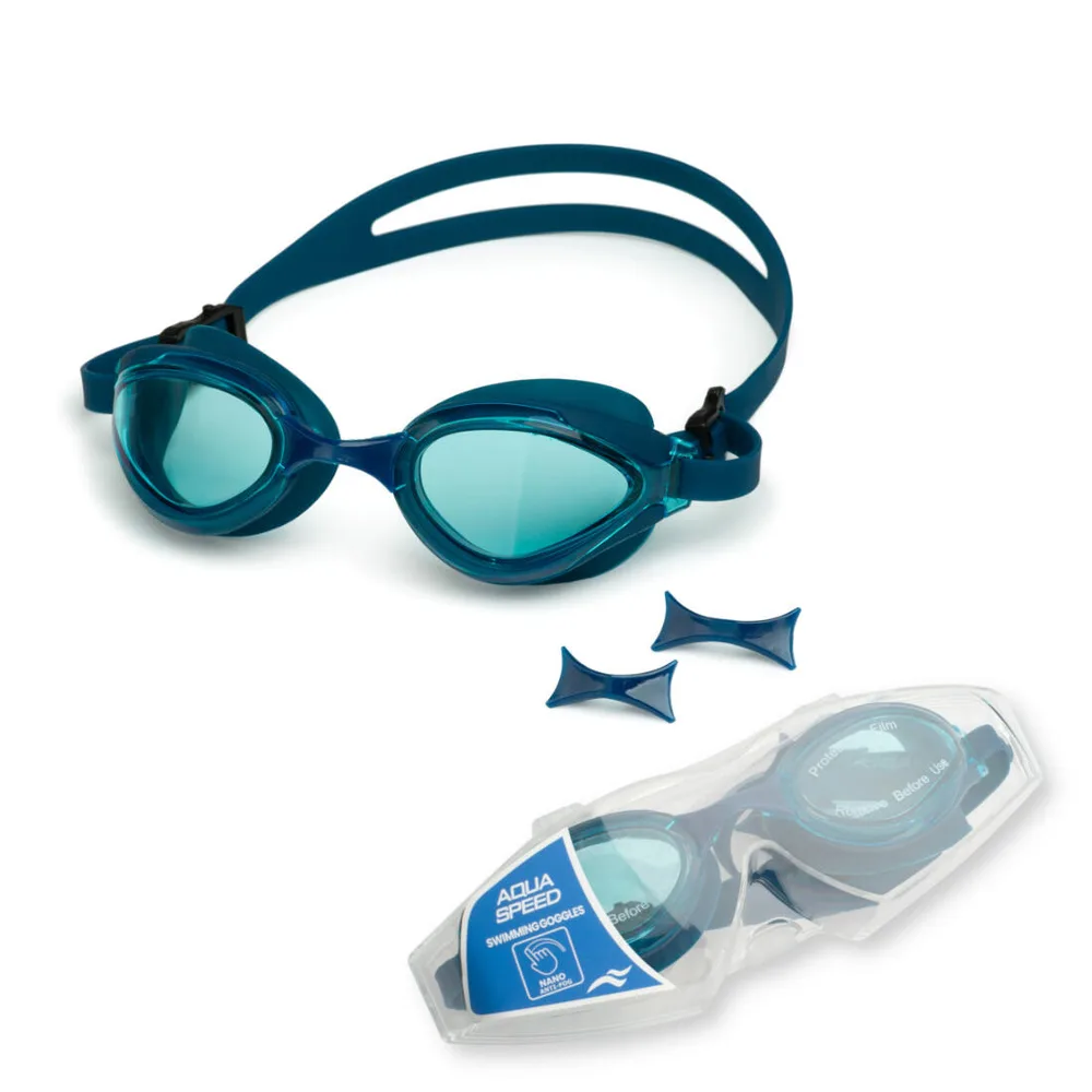 Очки для плавания AQUA SPEED Eos Nano Anti-Fog, расцветка 01