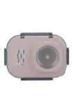 Uzspace Контейнер для еды Lunch Box 8021 600 мл, 600 ml, Розовый — фото 2