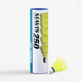 Нейлоновые воланы Yonex Mavis 250 жёлтые, 6 шт — фото 1