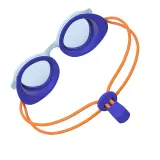 Детские очки для плавания Speedo Sunny G Seasiders, Один размер, Синий васильковый — фото 2