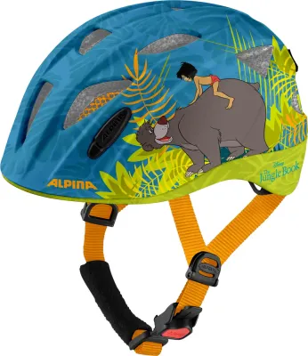 Шлем велосипедный детский Alpina Ximo Jungle Book, 47-51 cm, Синий